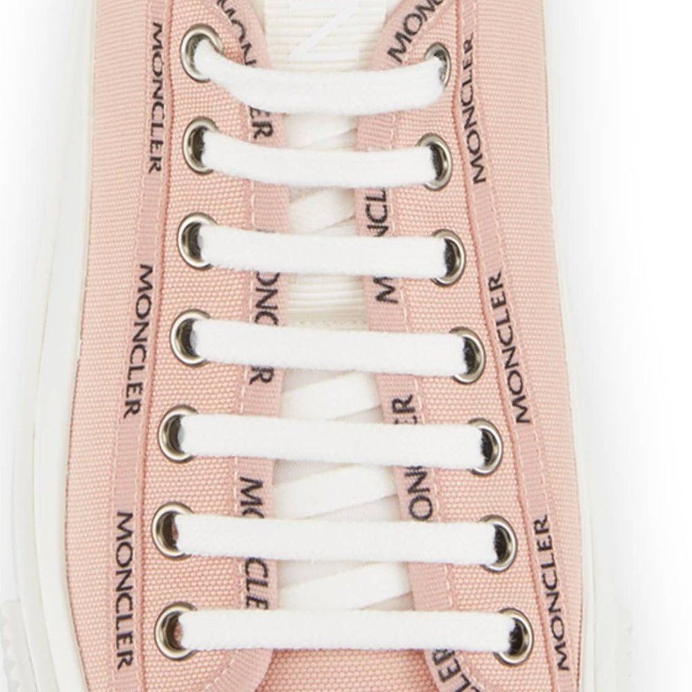 Moncler® Logo Canvas Low-Top Sneakers - Picture 10 of 16